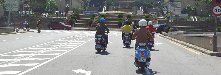 Getting around by motorbike Getting around by motorbike