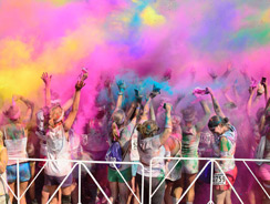 The color run