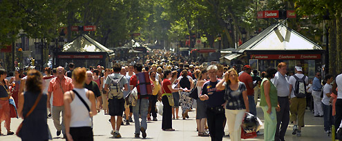 La Rambla de Barcelona