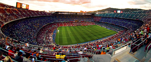 El Camp Nou - Futbol Club Barcelona El Camp Nou - Futbol Club Barcelona