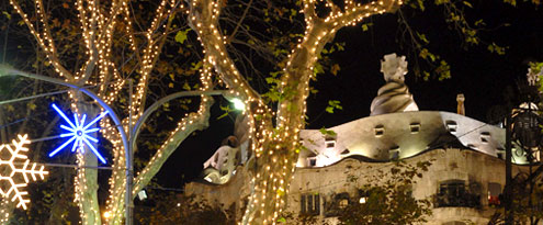 Christmas at La Pedrera