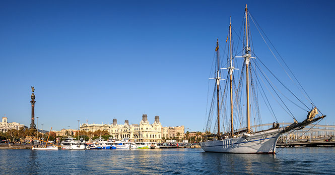 Port Vell de Barcelona, Mirador Colom i Pailabot Santa Eulàlia