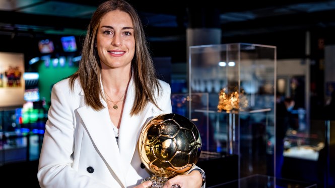 Alexia Putellas. FIFA Ballon d'OR 2021