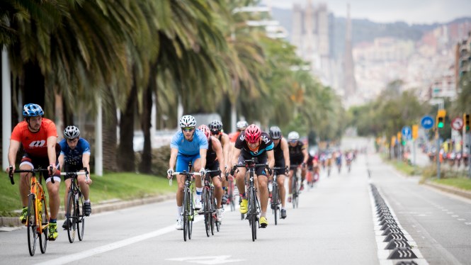 Barcelona Triathlon by Santander