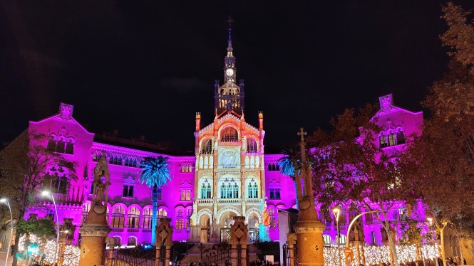 Las Luces de Sant Pau. Navidad en Família en Barcelona.