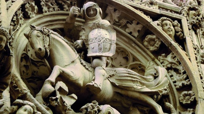 Saint Jordi. Palau de la Generalitat. Barcelona