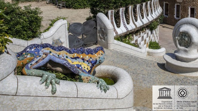 Dragón. Park Güell Barcelona