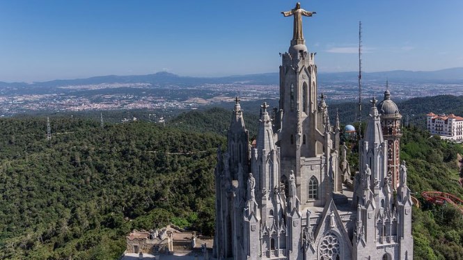 Templo Expiatorio del Sagrado Corazón de Jesús del Tibidabo. Patrimonio Arquitectónico de Barcelona