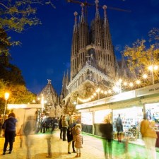 Feria de Navidad de la Sagrada Familia Barcelona