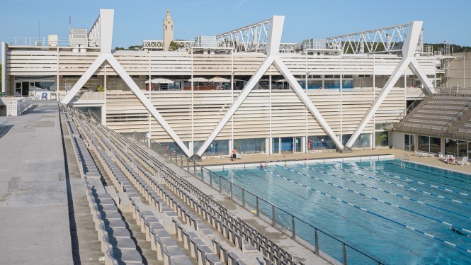 Piscines Bernat Picornell. Barcelona