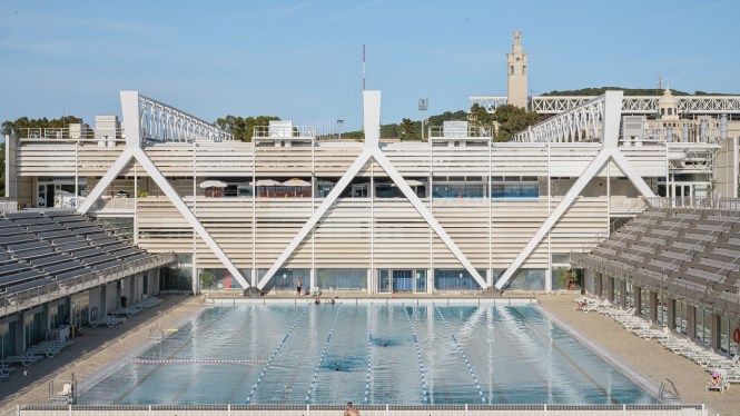 Piscines Bernat Picornell. Barcelona