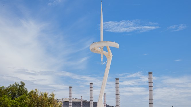 Torre de Comunicacions de Montjuïc. Santiago Calatrava. Barcelona