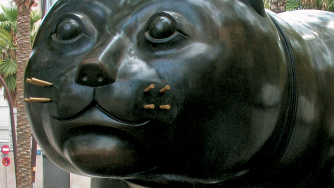 Cat, Fernando Botero