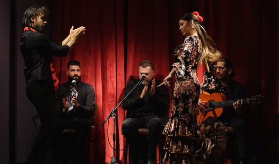 flamenco show at the Casa Sors Barcelona