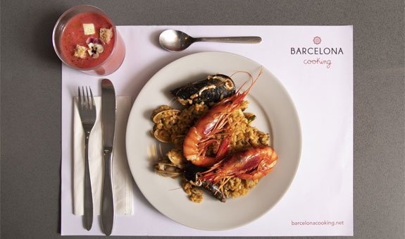 taller de cuina de paella a Barcelona