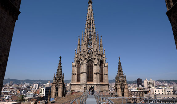 Terrazze della Cattedrale di Barcellona