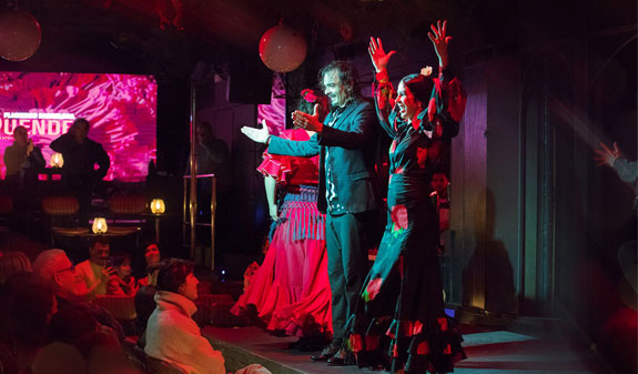 Flamenco dancers