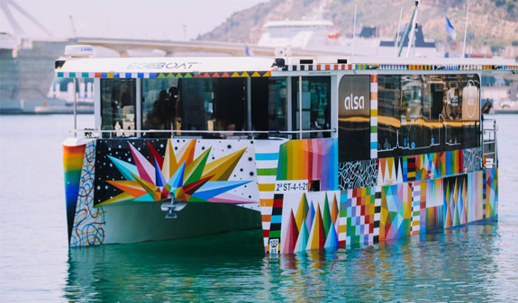 bus nàutic barcelona de moll de llevant a barcelonetae