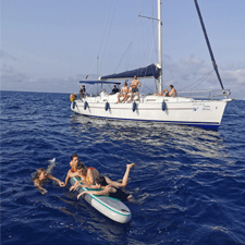 Gita in barca a vela per Barcellona