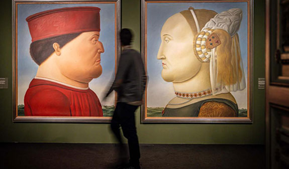 painting by Fernando Botero
