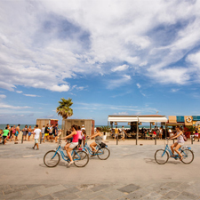 tour en bicicleta por la Barceloneta