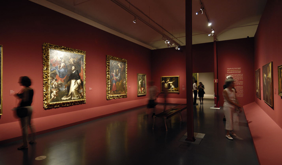 salle d'exposition CaixaForum