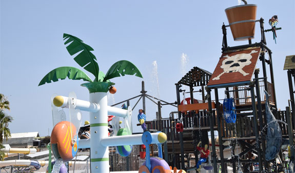 atracciones de agua en Illa Fantasia Barcelona