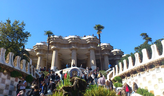 Barcelona Park Güell by Gaudí