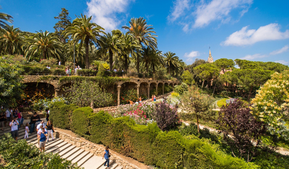 Barcelona Park Güell by Gaudí