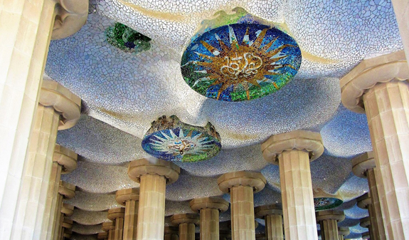 Barcelona Park Güell by Gaudí