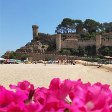 castillo de Tossa de Mar
