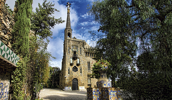 La Torre Bellesguard di Gaudí a Barcellona