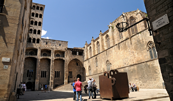 Plça del Rei, quartiere gotico