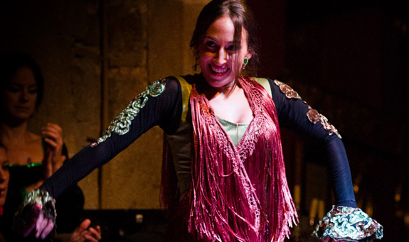 flamenco show at the Palau Dalmases in Barcelona