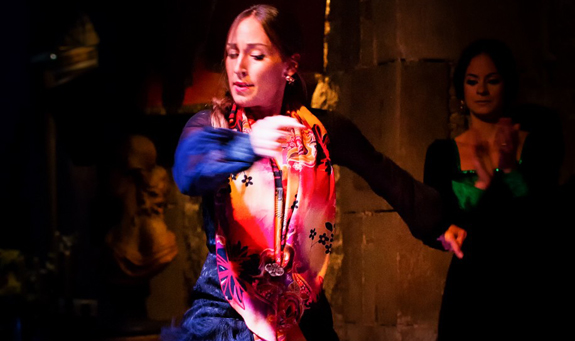 flamenco show at the Palau Dalmases in Barcelona