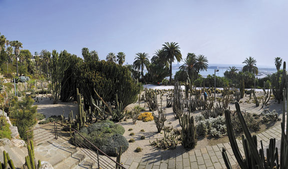 Jardins de Mòssen Costa i LLobera a Montjuïc Barcelona