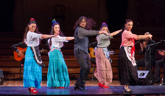 flamenco show at the Palau de la Música Catalana in Barcelona