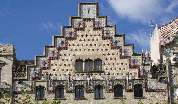 Facciata della Casa Amatller di Puig i Cadafalch