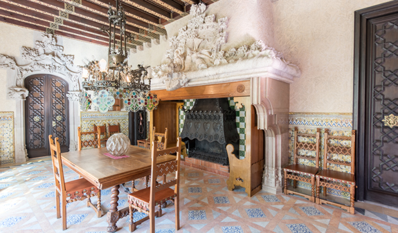 Interno della Casa Amatller di Puig i Cadafalch