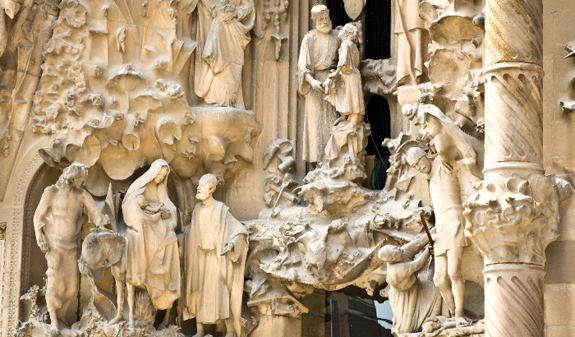 Sagrada Família Barcelona detail