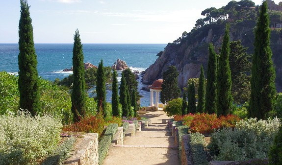 jardín botánico Marimurtra en Blanes