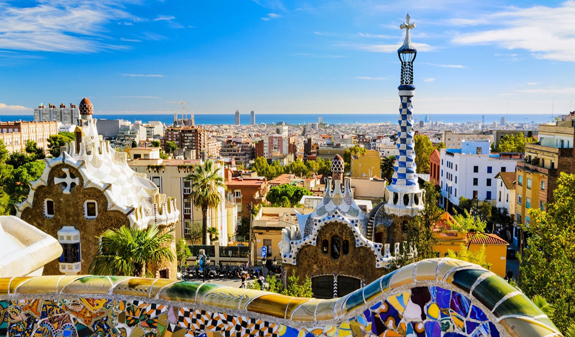 Barcelona Park Güell by Gaudí