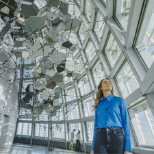 interior Mirador Torre Glories Barcelona