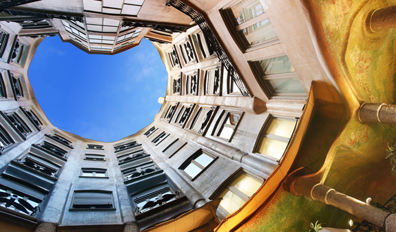 Butterfly Courtyard of La Pedrera