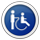 Discapacidad motriz: accesible con ayuda